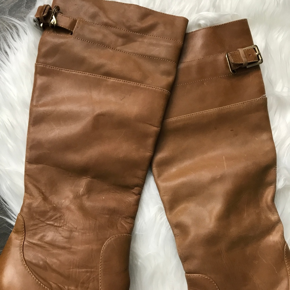 Kelsi Dagger 4" 'Willi' Knee High Leather Boots - Picture 5 of 8